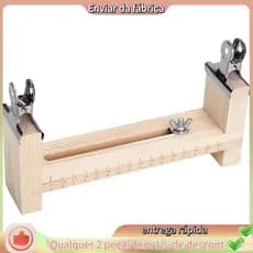 Pulseira De Madeira Fabricante U Forma Escala DIY Mão Tricô Gabarito Trança Ferramenta
