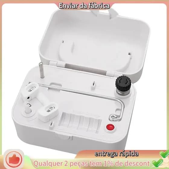 Enrolador De Bobina Automático Alimentado Por USB/Bateria Com Alça-Ferramenta De Costura Essencial Para Organização