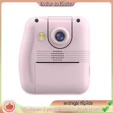 Flip Lente Crianças Impressora Portátil Adesivos De Papel Térmico Mini Impressoras Multi-Função Digital Pequeno SLR