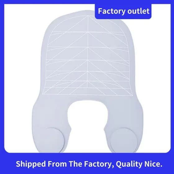 Coleira De Corte De Cabelo De Silicone , 1 Peça , Capa À Prova D'água , Listra , Salão De Cabeleireiro , Almofada