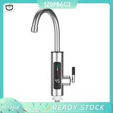 [szopb6ci3 . br] 1 PCS Cozinha Elétrica Aquecedor De Água Torneira De Aquecimento Frio Plugue Ue , A