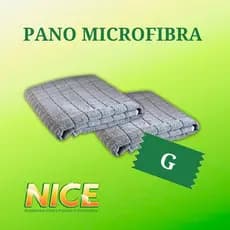Pano de chão Microfibra QUADRICULADO 50x70cm P| limpeza