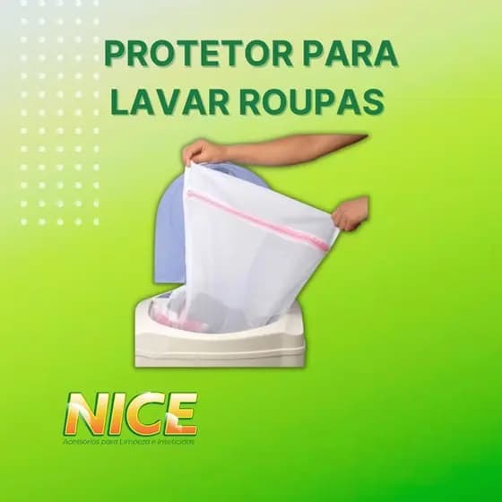 Protetor Para Lavar Roupas - Ideal para proteger suas roupas