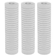 Kit 3 Refil Cartucho Filtro PP Ranhurado 9 3/4 Caixa D'Água