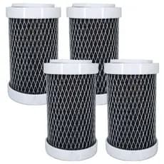 Kit 4 Refil Filtro Carbon Block 4 7/8 Com Carvão Ativado