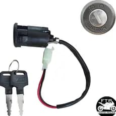 CHAVE DE IGNIÇÃO HONDA TITAN 125 KS ES 2002 2003 FAN 125 2005 2006 2007 2008 COM CHAVES COMPATÍVEL