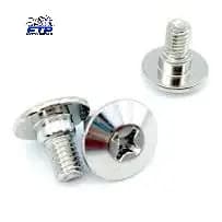 PARAFUSO TAMPA LATERAL HONDA CG 125 TITAN KS FAN 125 2000 A 2008 CROMADO FIXAÇÃO CARENAGEM