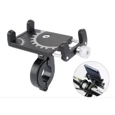 Suporte de celular para bicicleta, liga de alumínio, suporte fixo para celular, suporte de navegação para motocicleta MT