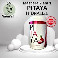 Transforme Seus Cabelos com a Máscara 2 em 1 PITAYA – Hidratação – Restauração – HIDRALIZE – 1 KG!