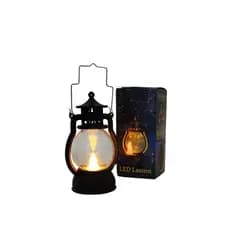 Kit 6, 12 ou 20 Lampião LED Retrô 12cm Luminária Vintage para Festa, Casamento e Decoração