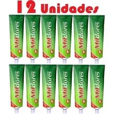 Kit 12 Pomadas Massageadoras Mil Dores 100g Pierry Wermon Original Alívio Muscular