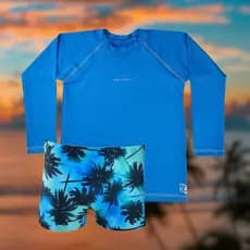 Camiseta e Sunga Juvenil Proteção Uv Grappin