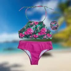 Biquini Juvenil Cropped Feminino Grappin