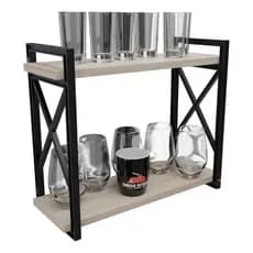 Prateleira 15x45cm Estilo Industrial Medidas Plastico Maciço