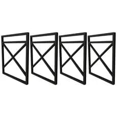 Suporte P/ Prateleira Estilo Industrial C/ 30cm / 25cm -4 Un