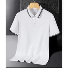 Camisa Gola Polo Branco Exclusiva Sport fino