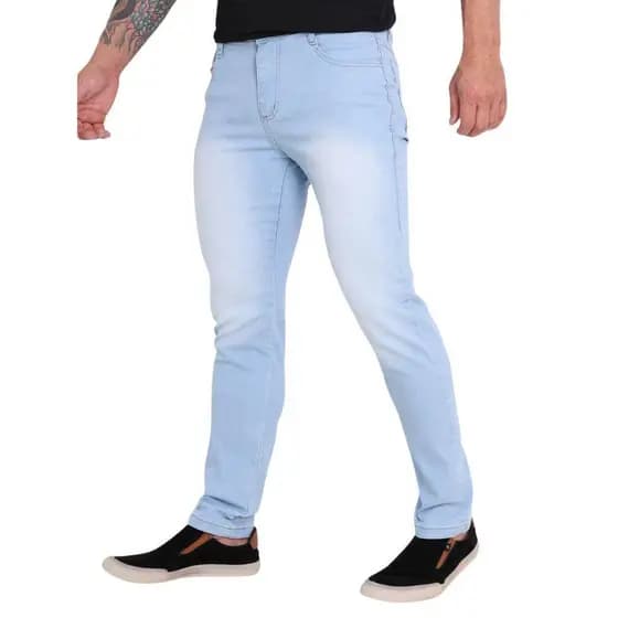 Calcas Jeans Masculino Zíper Lycra Jeans Stretch Fabricantes Preços Especiais Venda Direta