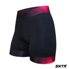 Bermuda Ciclismo Feminina Active Iris Preto e Rosa