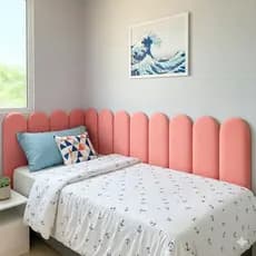 Kit Até 15 Cabeceiras Nuvem Decoração Estofada Cama Casal Queen King Solteiro - Envio Imediato