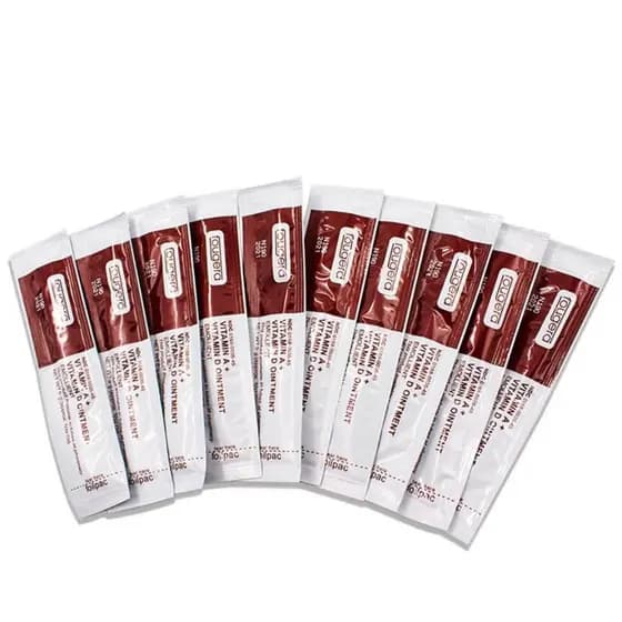 10 Pomada Creme Regenerador pos micropigmentacao Cicatrizante Vit. AD 8g Fougera