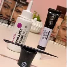 Kit Tintura para Sobrancelhas e cilos Beautify Tintura+Ox+dapeen