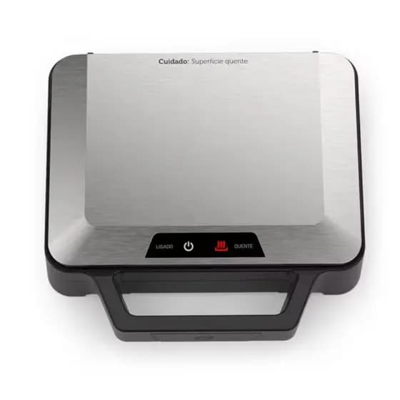 Sanduicheira Grill Oster Inox Multiuso 1000w Osan500 - 127v