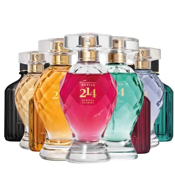 Perfume Botica 214 Eau De Parfum 90ml Masculino e Feminino Escolher Fragrância Original O boticario