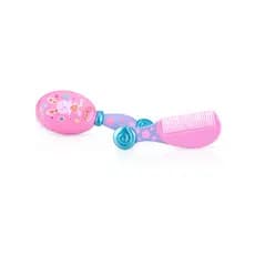 KIT PENTE E ESCOVA INFANTIL ROSA CAJOVIL