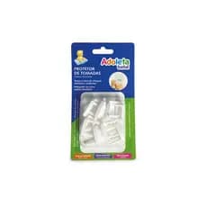 PROTETOR DE TOMADA (8PCS) BRANCO CAJOVIL