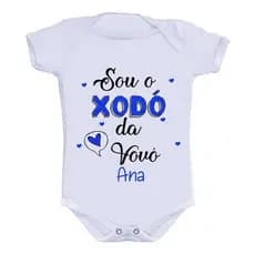Body Bebê Personalizado Divertido Sou O Xodó Da Vovó