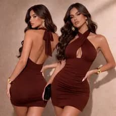 Vestido Multiformas Colado Justo 10 Formas de Usar SUplex Premium