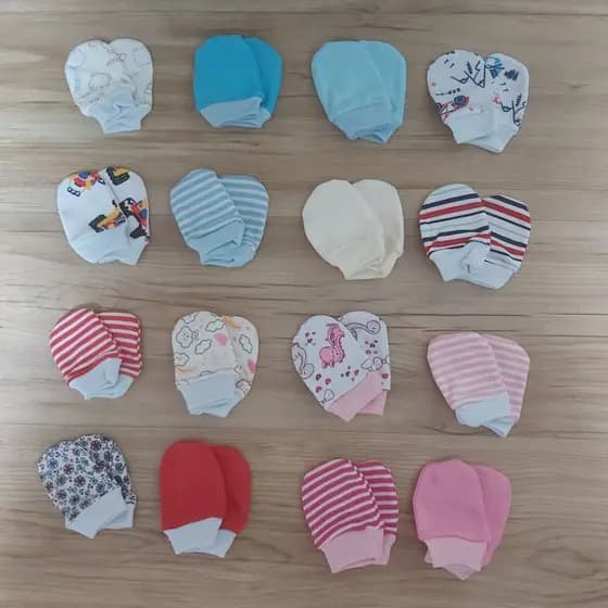Kit luvinha  bebê macia quentinha ideal para RECEM NASCIDO/PREMATURO -EMBALAGEM COM 3 PARES SORTIDOS