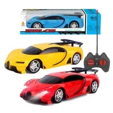 Carrinho de Controle Remoto Esportivo Infantil com Farol de LED