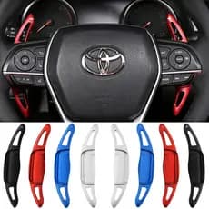 Toyota Corolla Cross Altis Yaris Hilux SW4 SRX SRV RAV4 Volante Do Carro Shifters Estender DSG Shift Paddle Adesivo
