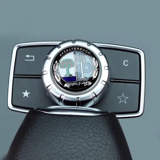 Mercedes-Benz Adesivo Decorativo Multimídia De Controle Central Para W204 W176 W242 W212 C117 X156 A B C Classe CLA GLA