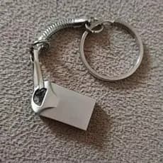 Mini Pendrive 8GB/16GB/32GB/64GB Modelo Chaveiro Metal USB 2.0