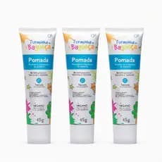 Kit 3 Pomadas Preventivas para Assaduras 45g Turminha da Bagunça Pomada Bebê