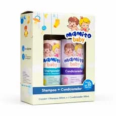 Kit Infantil Shampoo e Condicionador Mamito Baby 500ml