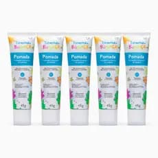 Kit 5 Pomadas Preventivas para Assaduras 45g Turminha da Bagunça Pomada Bebê
