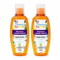 Kit 2 Sabonetes Líquidos Baby Turminha da Bagunça 200ml