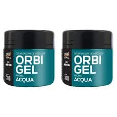 Cheirinho De Carro Aromatizante Odorizador  Gel 55g Orbi Quimica 2 Unidades