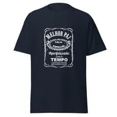 Camiseta Masculina Dia dos Pais Melhor Pai Aperfeiçoado Com O Tempo