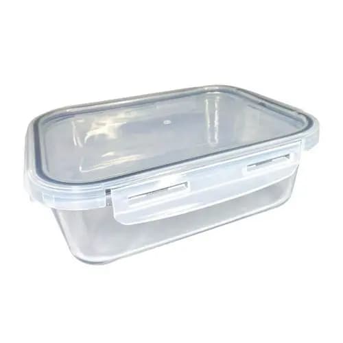 Pote Vidro Hermetico 1040ml Tampa Plastica Protecao Alimentos Armazenamento Duravel Cozinha Organizada