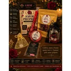 KIT RITUAL AMOR PROPRIO autoestima banho de ervas sabonete artesanal autocuidado espiritual autoestima cuiado pessoal