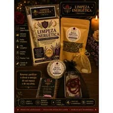 KIT RITUALÍSTICO DE LIMPEZA ENERGÉTICA DESCARREGO limpa inveja olho gordo banho de ervas sabonete artesanal