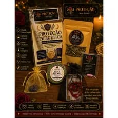 Kit Proteção Espiritual descarrego Banho de Ervas Vela Sabonete artesanal 7 nós proteção contra olho gordo inveja
