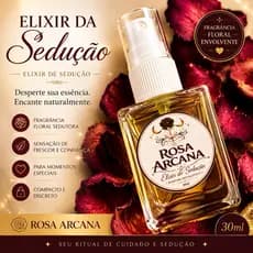 Perfume Elixir da Sedução Feminino Consagrado  Pomba Gira Cigana 30ml Fragrância Marcante, Sensual e Duradoura