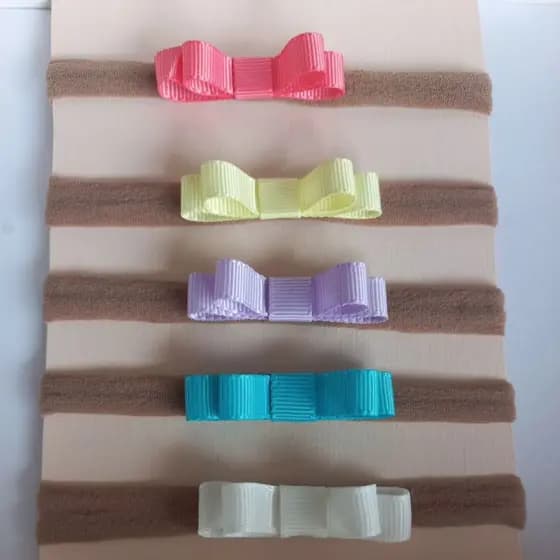 lacinhos de cabelo RN faixinhas bebê mini lacinhos bebê maternidade