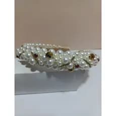 tiara de pérolas tiara bordada tiaras de luxo acessorios de cabelo feminino