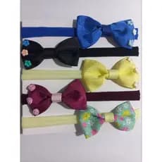 kit faixinhas de cabelo bebê laços coloridos maternidade